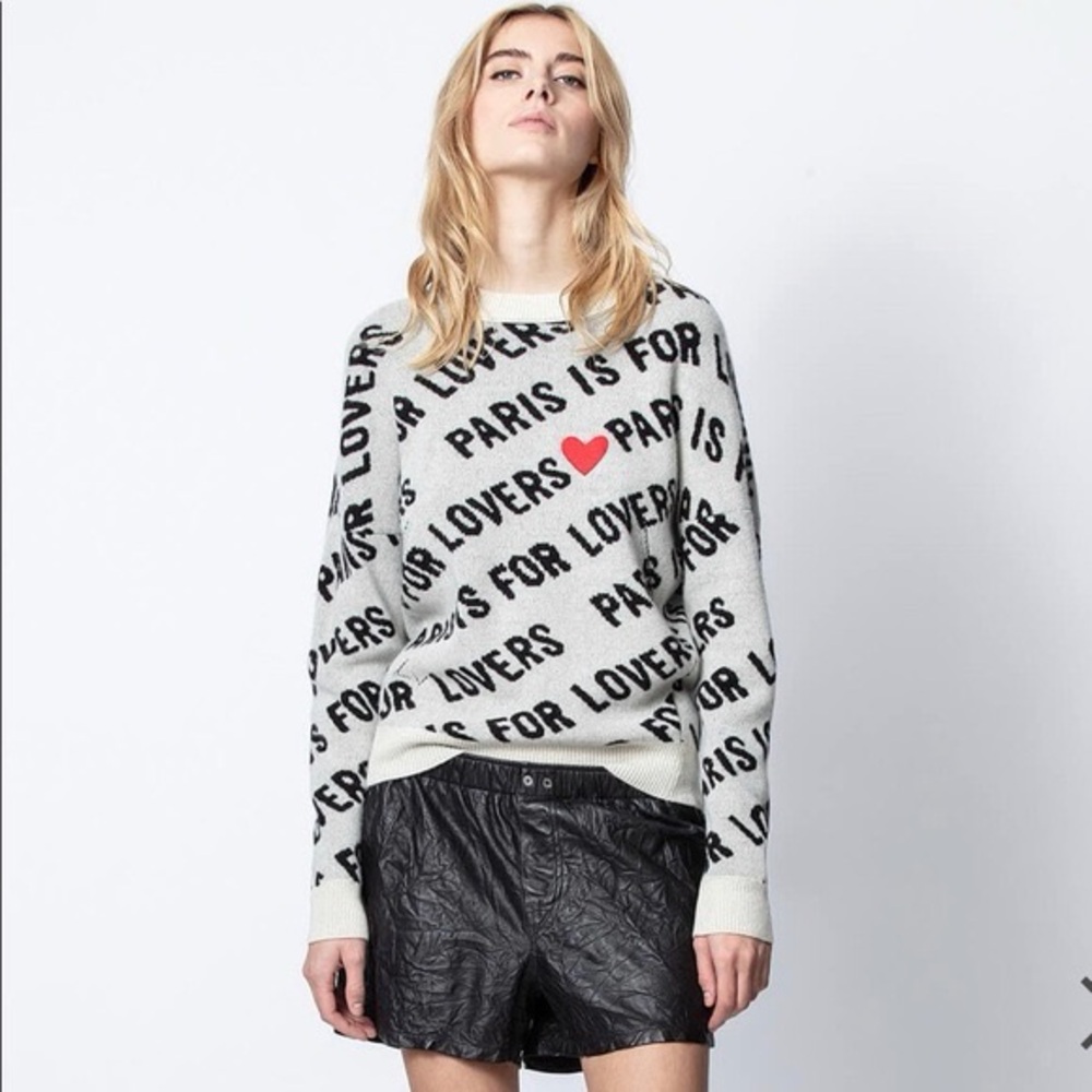 Zadig & Voltaire Paris is for Lovers Sweater